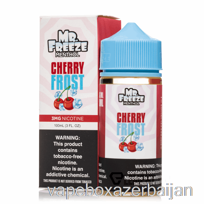Vape Box Azerbaijan Cherry Frost - Mr Freeze - 100mL 6mg